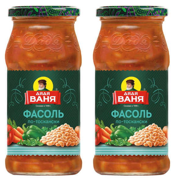 Фасоль по-тоскански Дядя Ваня 2 штуки по 460 гр ст/б купить на OZON по ...