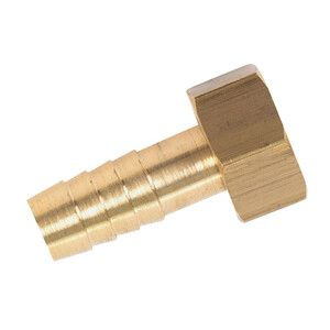 Штуцер 1/2 для поливочного шланга латунный с прокладкой - купить с ...
