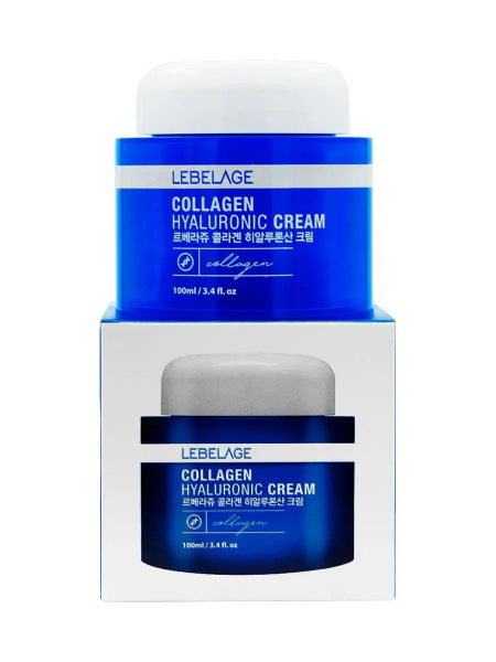 Lebelage. Крем для лица с гиалуроном и коллагеном Lebelage Collagen ...