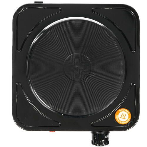 Плита компактная электрическая Centek CT-1506 черный 1 кВт, конфорок ...