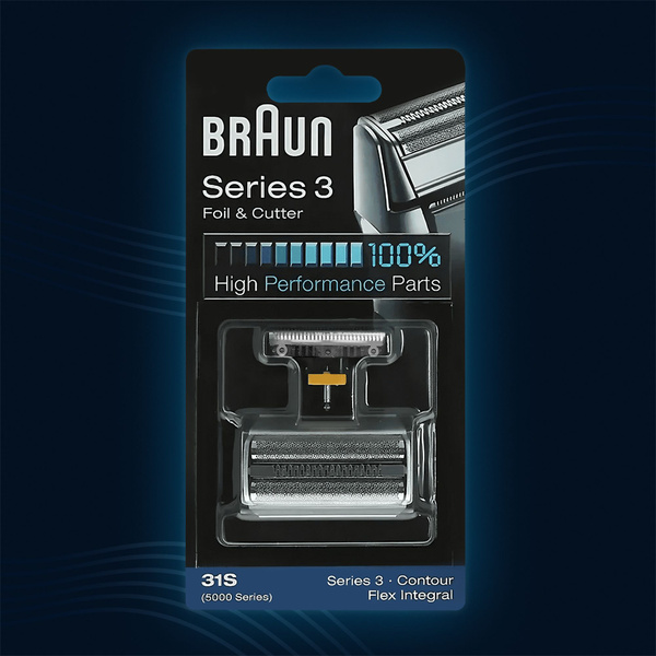 Сетка и режущий блок 31S ( 31B ) для электробритвы Braun Series 3 ...