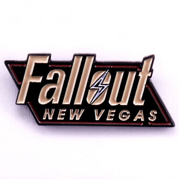 Значок металлический, пин из игры Fallout new Vegas / Фоллаут на рюкзак ...