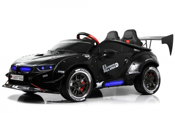 Детский электромобиль RiverToys BMW G007GG черный с дистанционным ...
