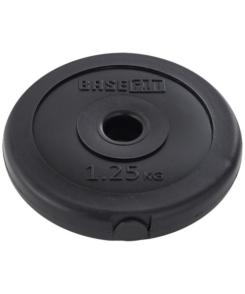 Диск пластиковый BB-203 1,25 кг, d 26 мм, черный 4680459126399 - купить ...