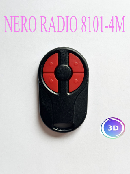 Пульт NERO RADIO 8101-4M, четырехканальный ворот и шлагбаумов. - купить ...