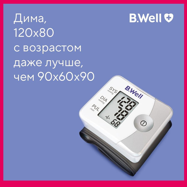 Тонометр автоматический на запястье B.Well PRO-39 с футляром - купить с ...