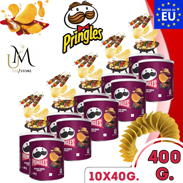 Чипсы Pringles BBQ Texas / Принглс Барбекю Техас / 10шт*40гр - купить с ...