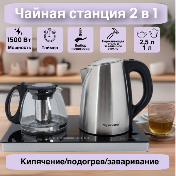 Купить электрический чайник Chainik, Металл/пластик по низкой цене ...