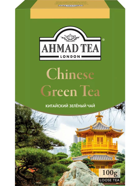 Ahmad Tea Чай зеленый Китайский, листовой, 100 г - купить с доставкой ...