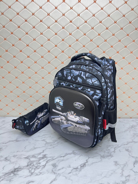 Рюкзак школьный для мальчика подростка/ портфель городской в школу с ...