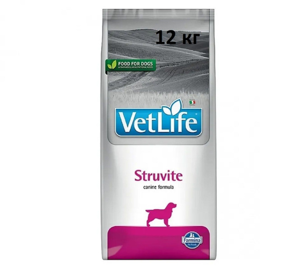 Корм сухой для собак Farmina Vet Life Struvite Canine, при мочекаменной ...
