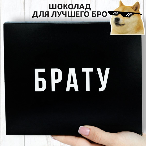 Подарок брату на день рождения HappyM / Открытка лучшему другу ...