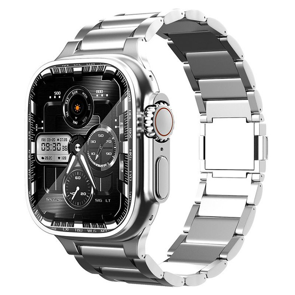 Роскошный браслет из титанового сплава для Apple Watch 8 7 45 мм Ультра ...