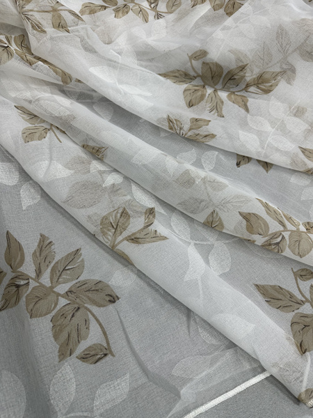 Ткань для штор Viva текстиль/с печатным рисунком, с утяжелителем ...