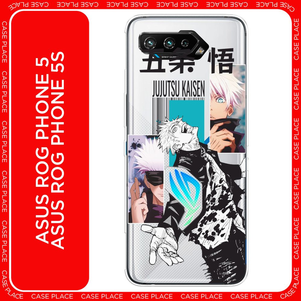 Силиконовый чехол на Asus ROG Phone 5/5s / Асус Рог Фон 5/5s аниме ...