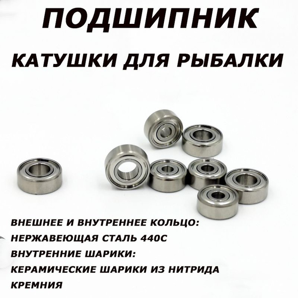 керамические подшипники, модернизация аксессуаров для катушек с леской ...