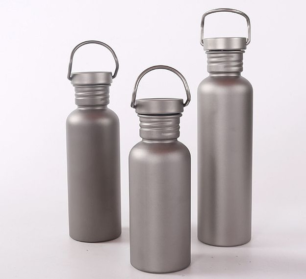 Бутылка для воды титановая (WolfTrail), 600 мл - купить с доставкой по ...