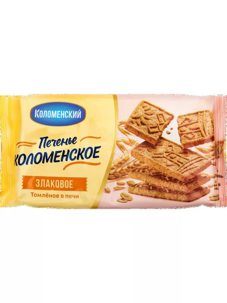 Печенье КОЛОМЕНСКОЕ Злаковое, 120г, 3шт - купить с доставкой по ...