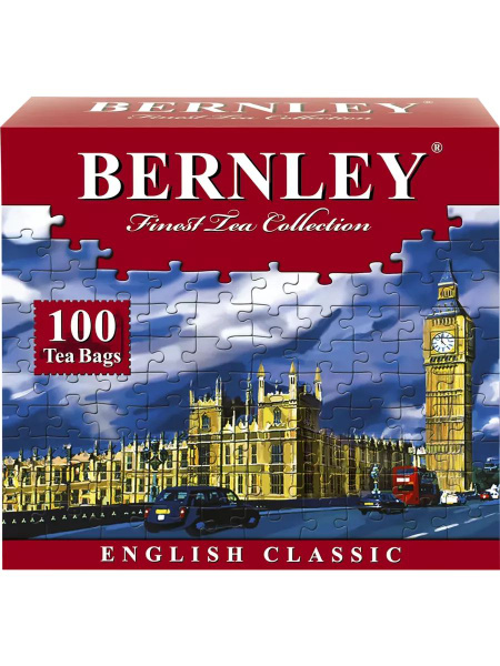 Чай черный BERNLEY English Classic, 100пак - купить с доставкой по ...