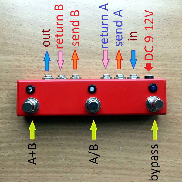 Луп селектор Loop selector A/B - A+B - BYPASS купить на OZON по низкой ...