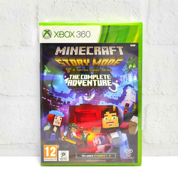 Игра Minecraft Story Mode The Complete Adventure на диске Xbox 360 ...