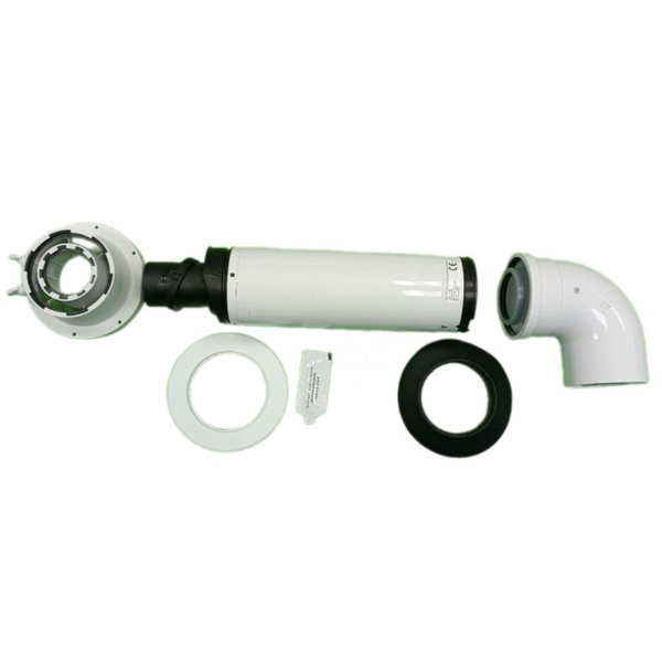 Дымоход в сборе Buderus DN80/125 x L0,331м, арт. 7738112577 купить на ...