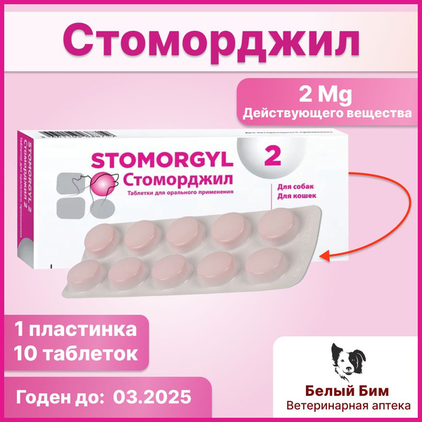 Стоморджил для кошек