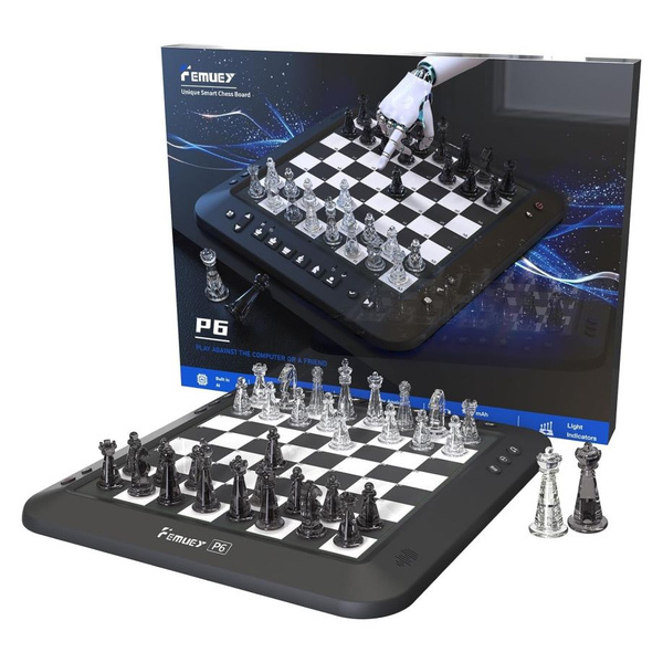 Характеристики Электронные шахматы Femuey P6, черный подробное описание ...