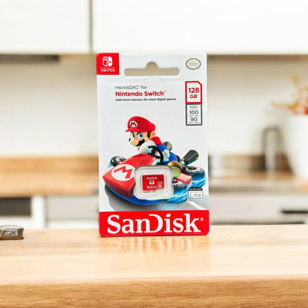 Карта памяти Micro SD SanDisk 128 Гб Nintendo Switch (Карта памяти для ...