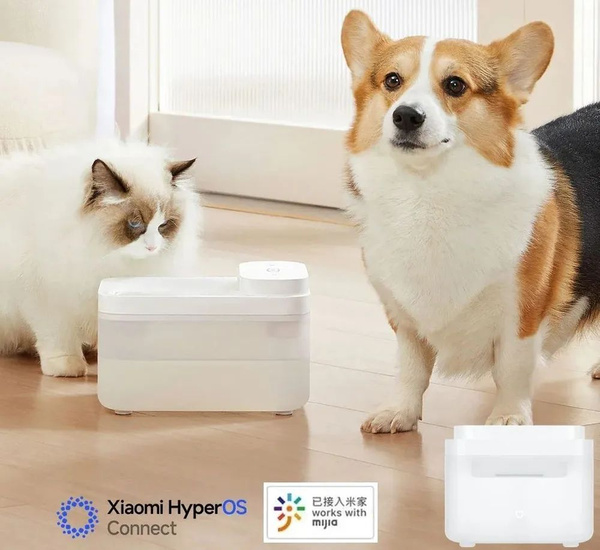 Поилка для животных Xiaomi Mijia Smart Pet Water Dispenser 3L White ...