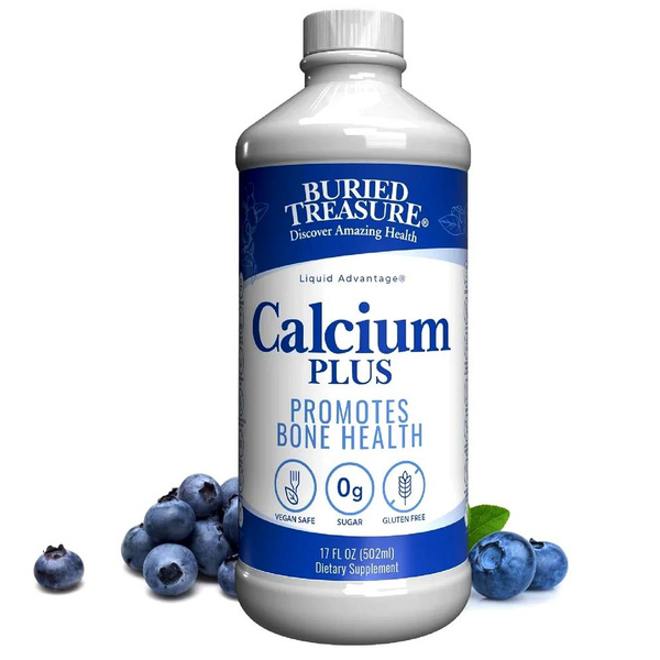 Calcium Plus Liquid 496 ml Blueberry Buried Treasure США / Жидкий ...