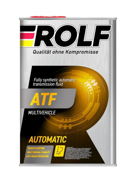 Масло трансмиссионное Rolf ATF Multivehicle 4 л синт. металл - купить ...