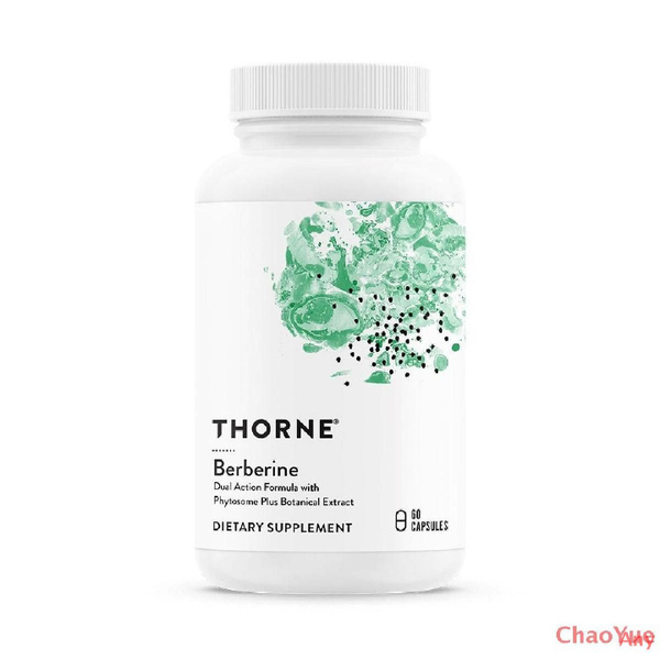Берберин 1000 мг, Berberine 1000 mg, Thorne Research, 60 капсул ...