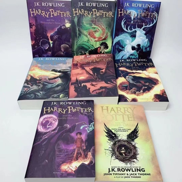Harry Potter Set 8 book without box / The Complete Collection Paperback ...