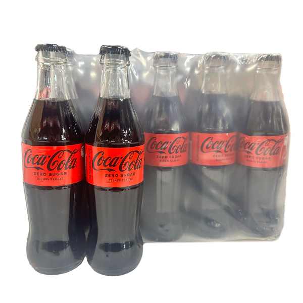 Газированный напиток Coca-Cola Zero sugar (Кока кола без сахара) 330мл ...