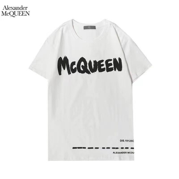 Футболка Alexander McQueen, размер 50, цвет белый, 棉花 - купить по ...