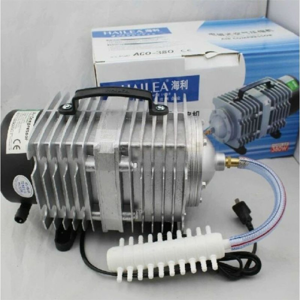 Характеристики Воздушный компрессор Hailea 380W, аэрационный насос для ...
