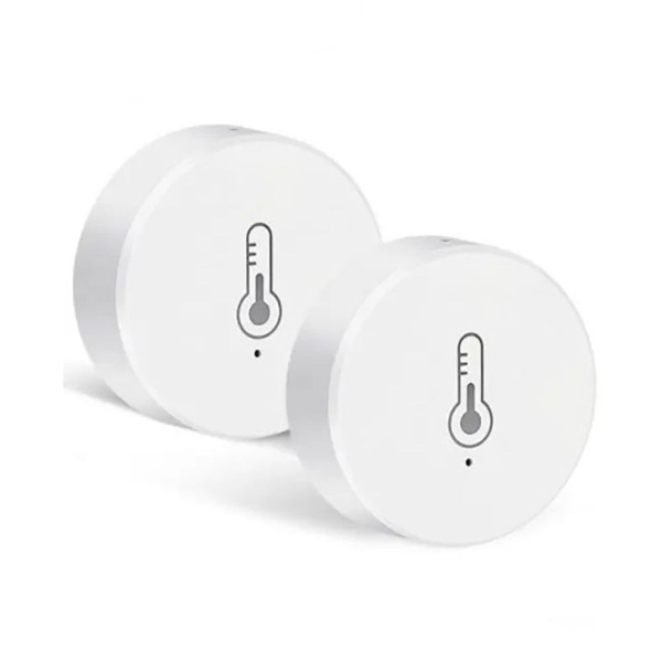 2шт Tuya ZigBee интеллектуальный датчик температуры и влажности ...