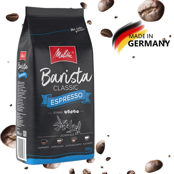 Кофе в зернах Melitta Barista Espresso 1кг. - купить с доставкой по ...