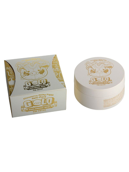 Elizavecca Патчи гидрогелевые Milky Piggy Hell-Pore Gold Hyaluronic ...