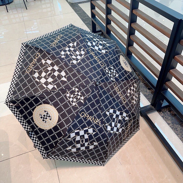 Зонт Chanel, белый, черный купить c доставкой на OZON по низкой цене ...