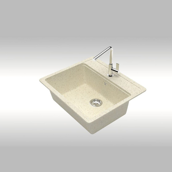 Мойка для кухни каменная MARRBAXX 9/Q2, бежевый, матовая купить на OZON ...