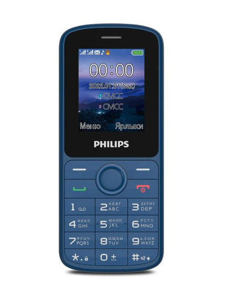 Мобильный телефон Philips XENIUM E2101, синий - купить по выгодной цене ...