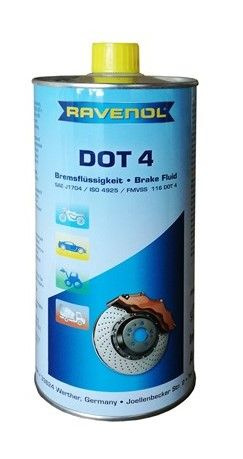 Жидкость тормозная RAVENOL ravenol dot-4 DOT 4 - купить по доступной ...