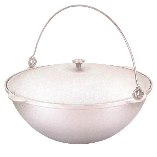 Котелок алюминиевый "Кукмара" 4,5 литра, туристический, КП45 - купить с ...