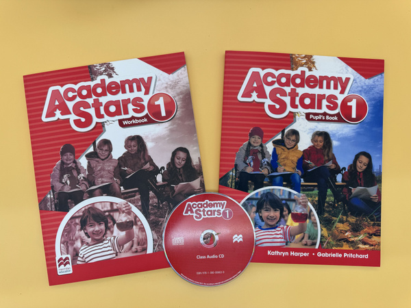 Academy stars 1: Students' Book and workbook (учебник и рабочая тетрадь ...