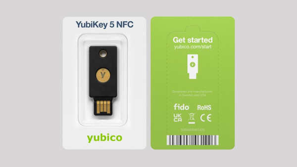 Ключ безопасности Yubikey 5 NFC купить на OZON по низкой цене (1728447084)