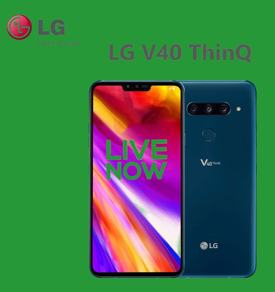 Смартфон LG V40 ThinQ Русский/ NFC/ Стереодинамики - купить по выгодной ...
