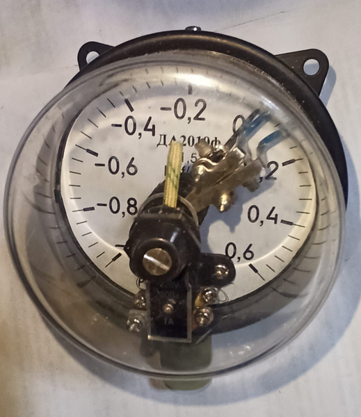 Вакуумметр ДА-2010Ф -1+0,6кгс/см см исп.V 100мм М20х1,5 купить на OZON ...