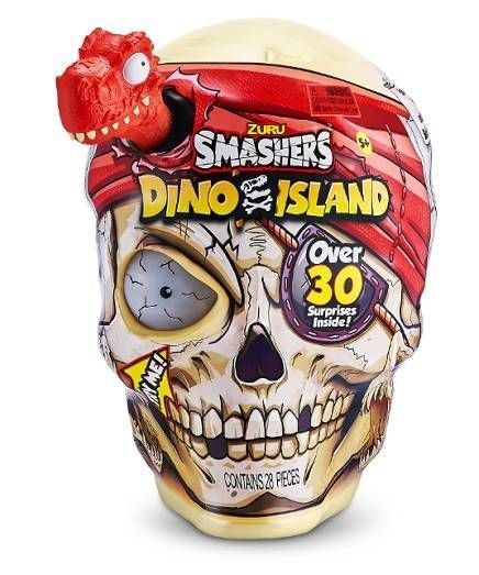 ZURU Smashers Dino Island Giant Skull Гигантское яйцо Череп динозавра ...